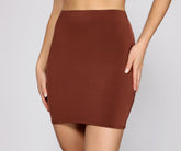 Feeling Fine – Minirock mit hoher Taille